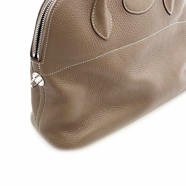 エルメス ハンドバッグ ボリード31 エトゥープ/シルバー金具 トリヨンクレマンス A刻印 HERMES Bolide 2way