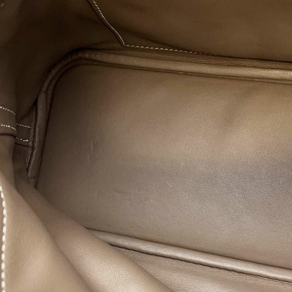エルメス ハンドバッグ ボリード31 エトゥープ/シルバー金具 トリヨンクレマンス A刻印 HERMES Bolide 2way