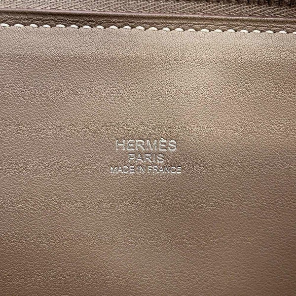 エルメス ハンドバッグ ボリード31 エトゥープ/シルバー金具 トリヨンクレマンス A刻印 HERMES Bolide 2way