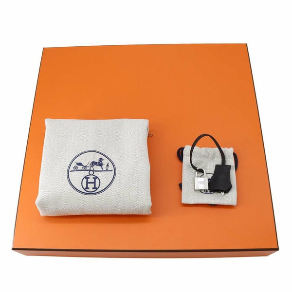 エルメス バーキン30 無秩序 ブラック/シルバー金具 トゴ/スイフト B刻印 HERMES Birkin 黒