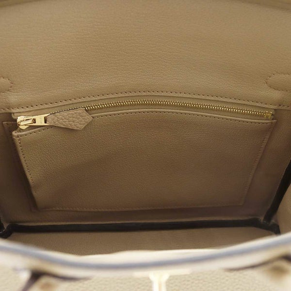 エルメス バーキン25 ベージュマルファ/ゴールド金具 トゴ B刻印 HERMES Birkin ハンドバッグ