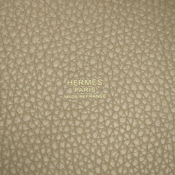 エルメス ハンドバッグ ピコタンロックPM トレンチ/ゴールド金具 トリヨンクレマンス K刻印 HERMES トートバッグ