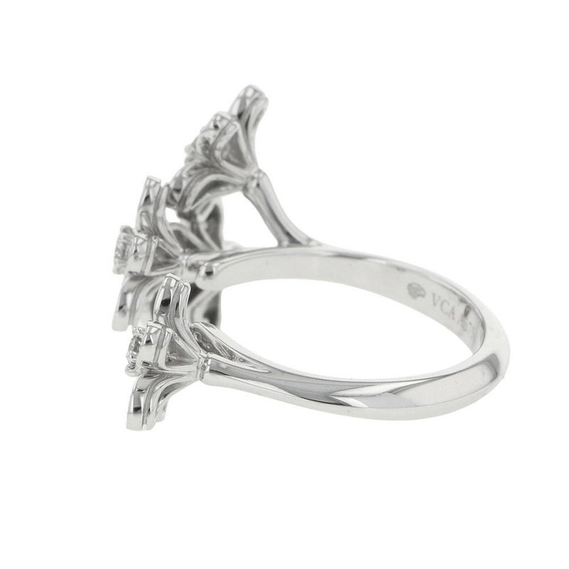 ヴァンクリーフ&アーペル リング ソクラテス アントレ レ ドア リング ダイヤモンド 44P 0.88ct K18WG サイズ54 VCARB14500 指輪