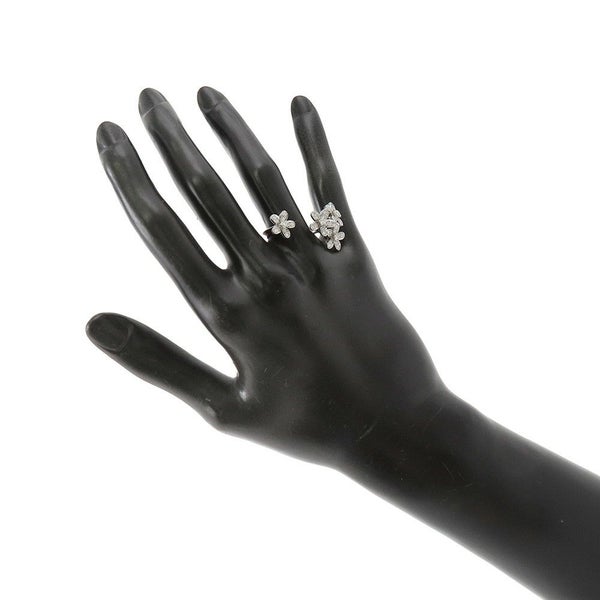 ヴァンクリーフ&アーペル リング ソクラテス アントレ レ ドア リング ダイヤモンド 44P 0.88ct K18WG サイズ54 VCARB14500 指輪