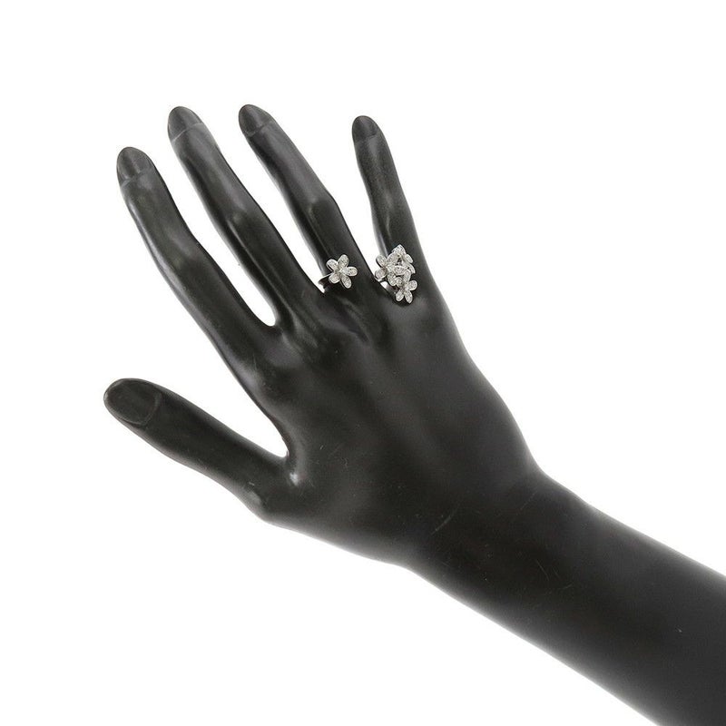 ヴァンクリーフ&アーペル リング ソクラテス アントレ レ ドア リング ダイヤモンド 44P 0.88ct K18WG サイズ54 VCARB14500 指輪