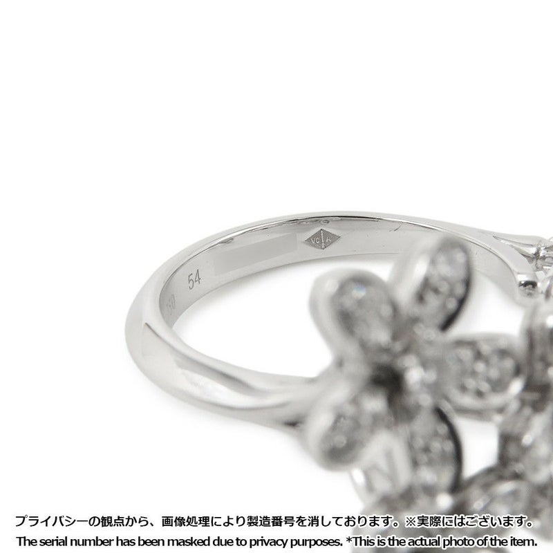 ヴァンクリーフ&アーペル リング ソクラテス アントレ レ ドア リング ダイヤモンド 44P 0.88ct K18WG サイズ54 VCARB14500 指輪