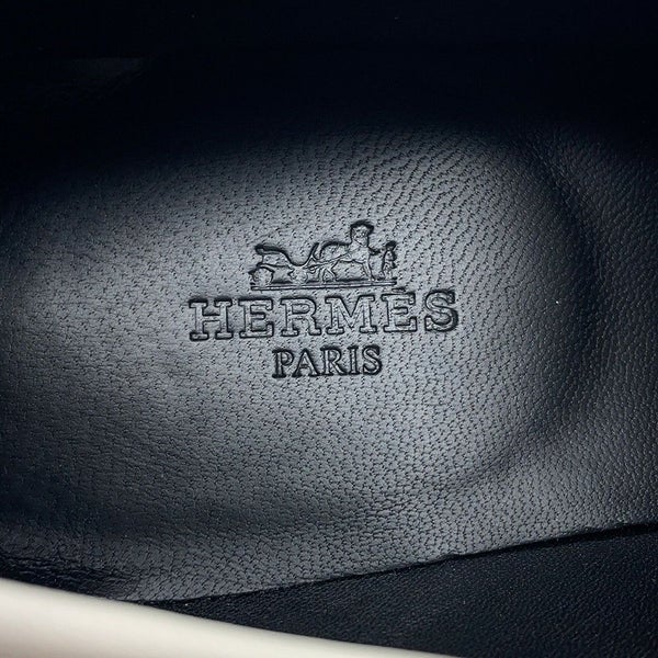 エルメス モカシン パリ レザー アイボリー/シャンパンゴールド金具 レディースサイ38 1/2 HERMES 靴 ローファー