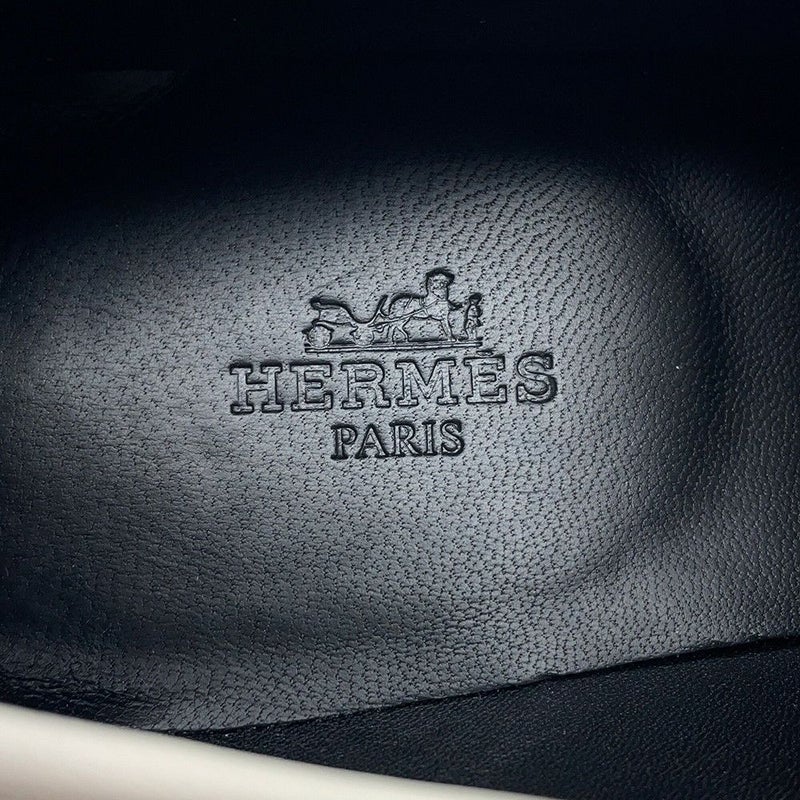 エルメス モカシン パリ レザー アイボリー/シャンパンゴールド金具 レディースサイ38 1/2 HERMES 靴 ローファー