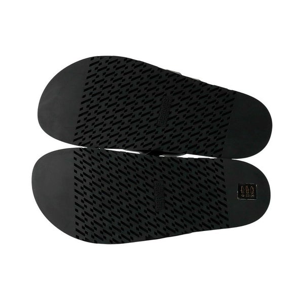 エルメス サンダル ジャクソン ブラック/ブラック金具 カーフレザー メンズサイズ41 HERMES 靴 黒