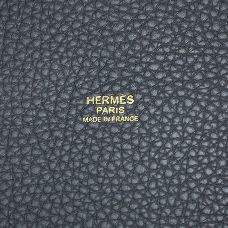 エルメス ハンドバッグ ピコタンロックPM アルドワーズ/シャンパンゴールド金具 トリヨンクレマンス K刻印 HERMES トートバッグ