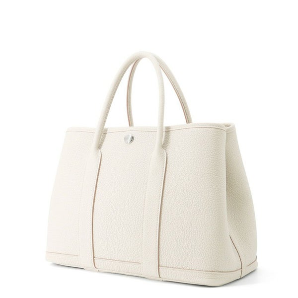 エルメス トートバッグ ガーデンパーティTPM べトン/シルバー金具 ネゴンダ W刻印