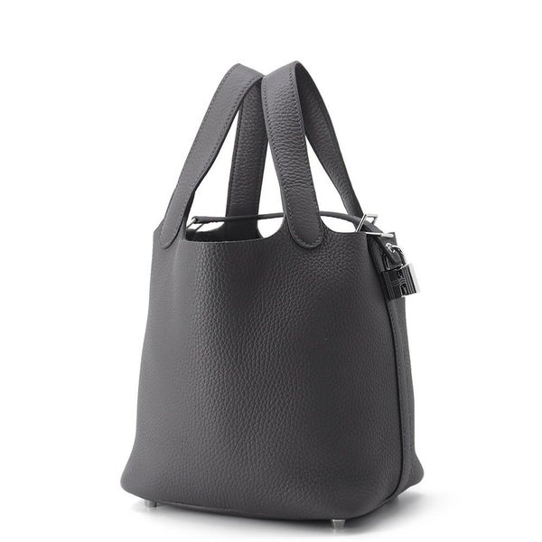 エルメス ハンドバッグ ピコタンロックPM アルドワーズ/シルバー金具 トリヨンクレマンス W刻印