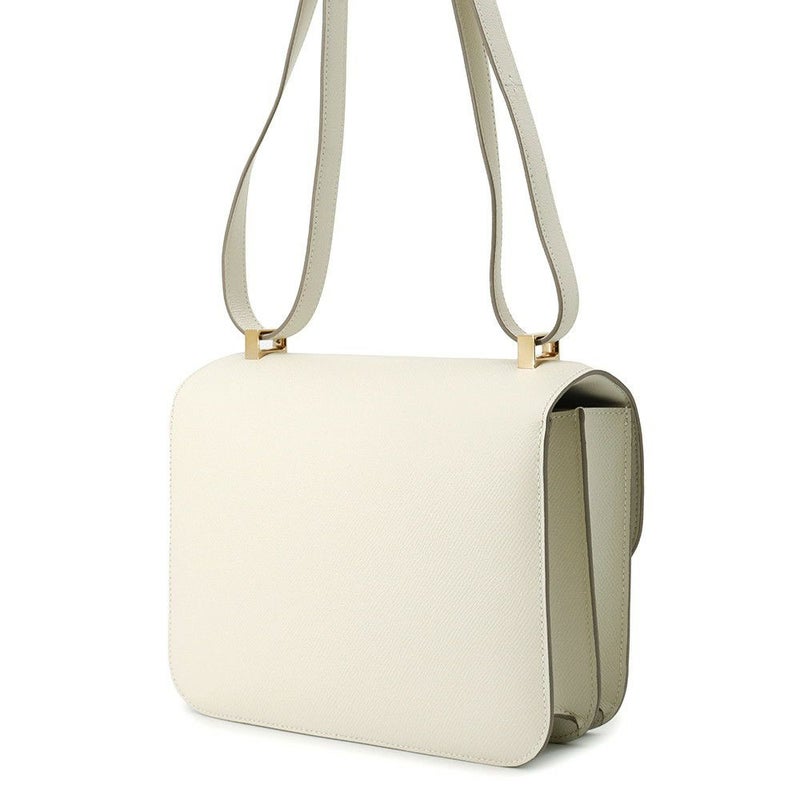 エルメス ショルダーバッグ コンスタンス3 24 クレ/ピンクゴールド金具 エプソン D刻印 HERMES Constance