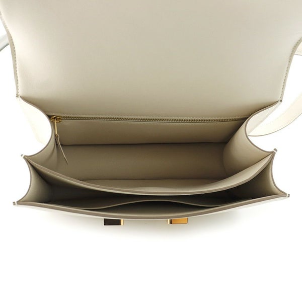 エルメス ショルダーバッグ コンスタンス3 24 クレ/ピンクゴールド金具 エプソン D刻印 HERMES Constance