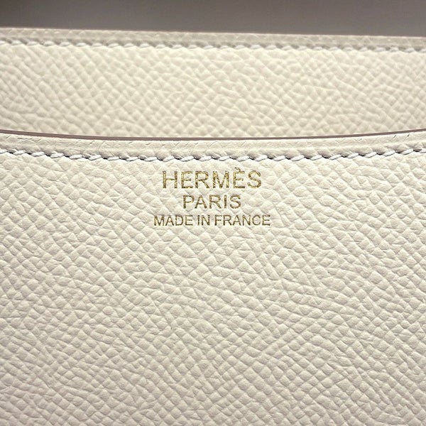 エルメス ショルダーバッグ コンスタンス3 24 クレ/ピンクゴールド金具 エプソン D刻印 HERMES Constance