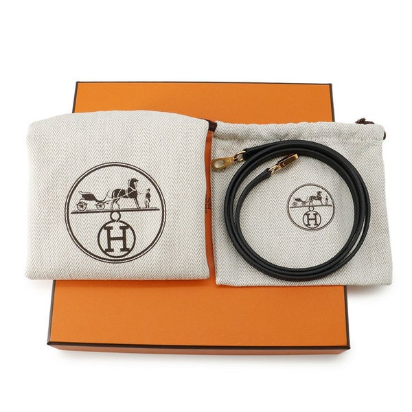 エルメス ハンドバッグ ミニケリー2 外縫い ブラック/ゴールド金具 エプソン K刻印 HERMES Kelly 2wayバッグ 黒