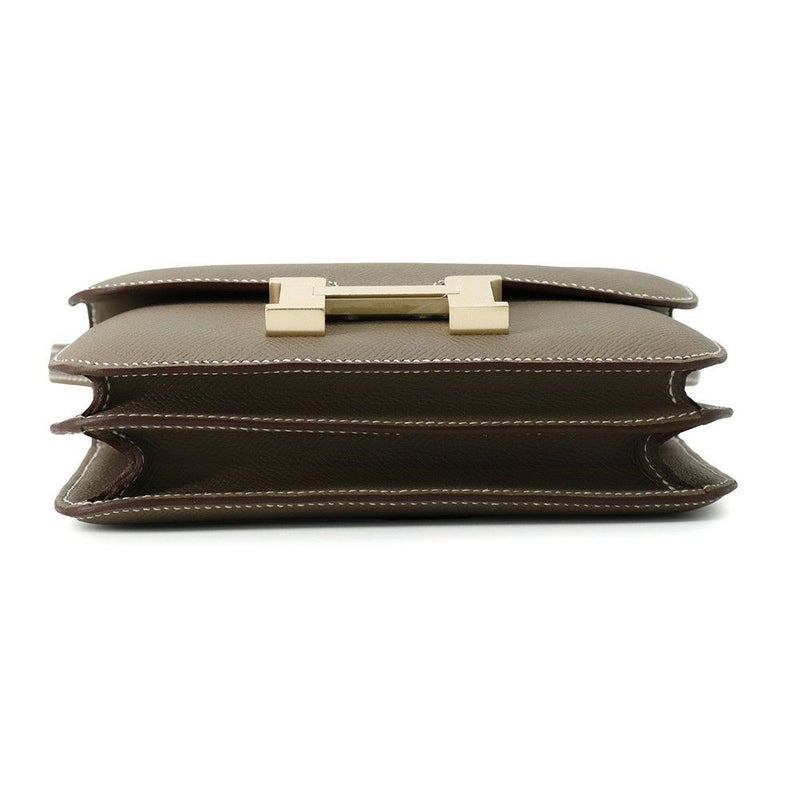 エルメス ミニ コンスタンス3 ミロワール エトゥープ/マットゴールド金具 エプソン K刻印 HERMES Constance