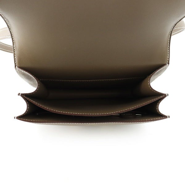 エルメス ミニ コンスタンス3 ミロワール エトゥープ/マットゴールド金具 エプソン K刻印 HERMES Constance