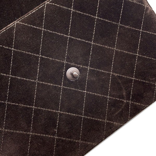 シャネル ショルダーバッグ マトラッセ ココマーク ベロア CHANEL バッグ