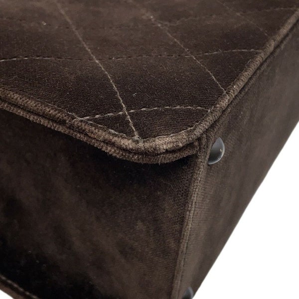 シャネル ショルダーバッグ マトラッセ ココマーク ベロア CHANEL バッグ