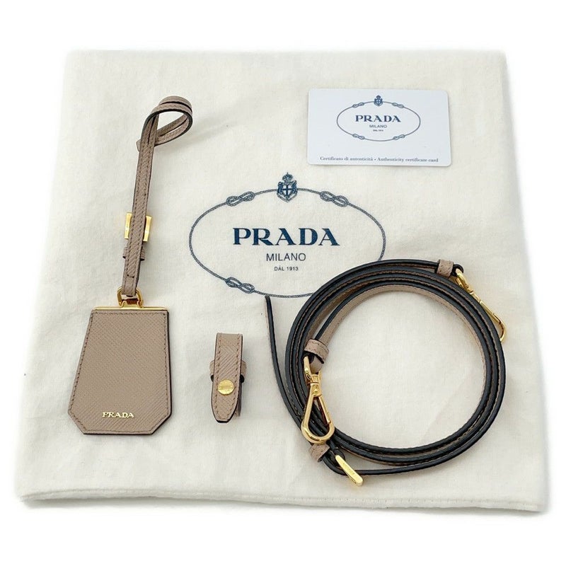 プラダ トートバッグ ドゥーブレ スモールバッグ レザー 1BG887 PRADA 2wayショルダーバッグ