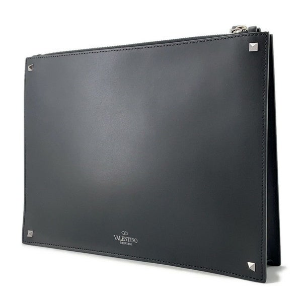 ヴァレンティノ・ガラヴァーニ クラッチバッグ VLTN スタッズ WY2B0692WJW0NI VALENTINO 黒