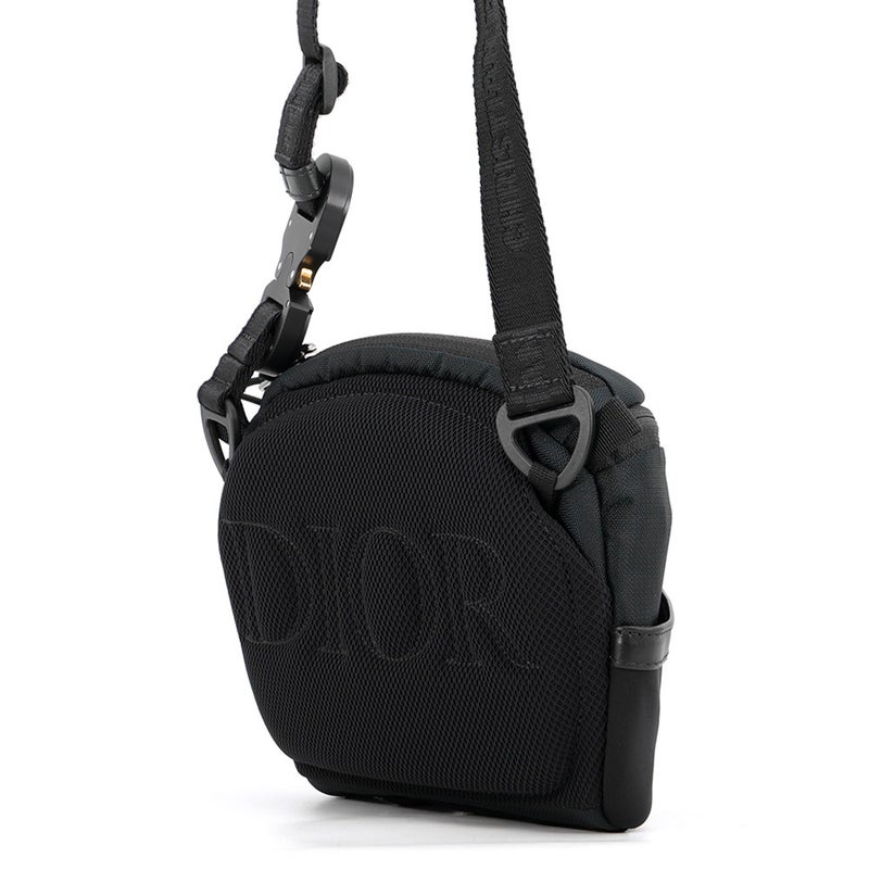 クリスチャン・ディオール ショルダーバッグ ナイロン レザー ミステリーランチ コラボ Christian Dior 黒