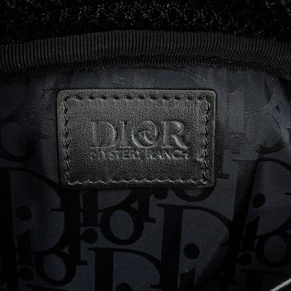 クリスチャン・ディオール ショルダーバッグ ナイロン レザー ミステリーランチ コラボ Christian Dior 黒