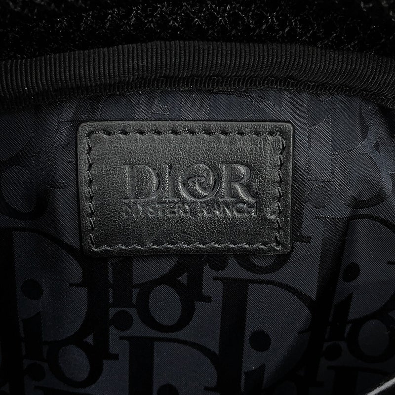 クリスチャン・ディオール ショルダーバッグ ナイロン レザー ミステリーランチ コラボ Christian Dior 黒