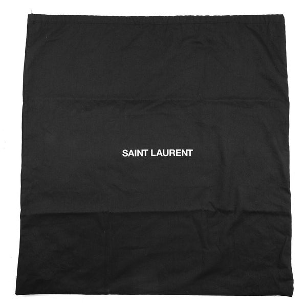 サンローランパリ トートバッグ ロゴ ラフィア 756269 SAINT LAURENT PARIS バッグ 黒