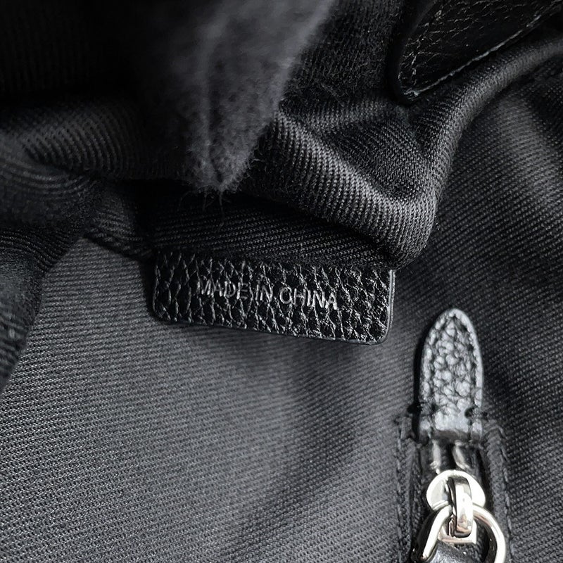 バーバリー ショルダーバッグ ノバチェック メッセンジャーバッグ PVC レザー BURBERRY 黒 メンズ