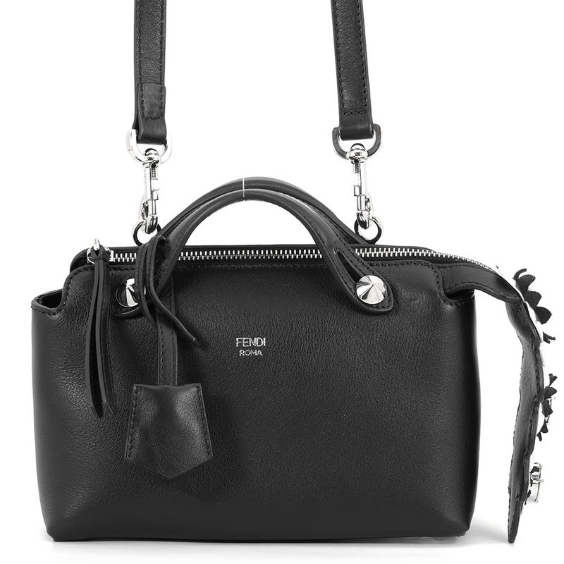 フェンディ ハンドバッグ バイザウェイ ミニ ラインストーン 8BL135 FENDI 2wayショルダーバッグ 黒