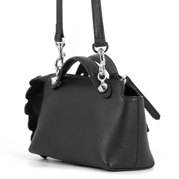 フェンディ ハンドバッグ バイザウェイ ミニ ラインストーン 8BL135 FENDI 2wayショルダーバッグ 黒