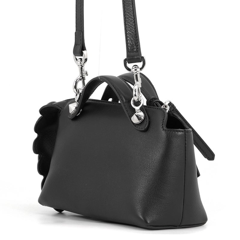 フェンディ ハンドバッグ バイザウェイ ミニ ラインストーン 8BL135 FENDI 2wayショルダーバッグ 黒