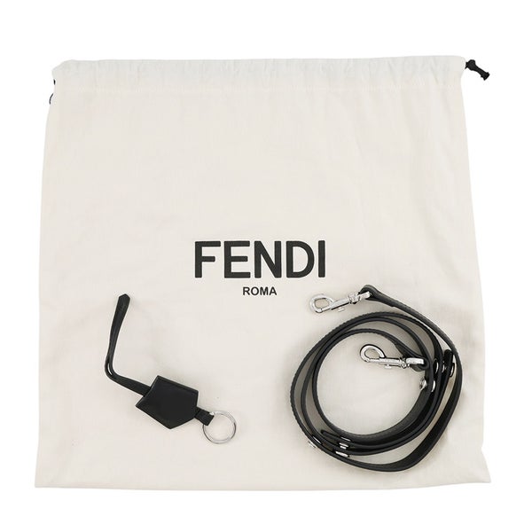フェンディ ハンドバッグ バイザウェイ ミニ ラインストーン 8BL135 FENDI 2wayショルダーバッグ 黒