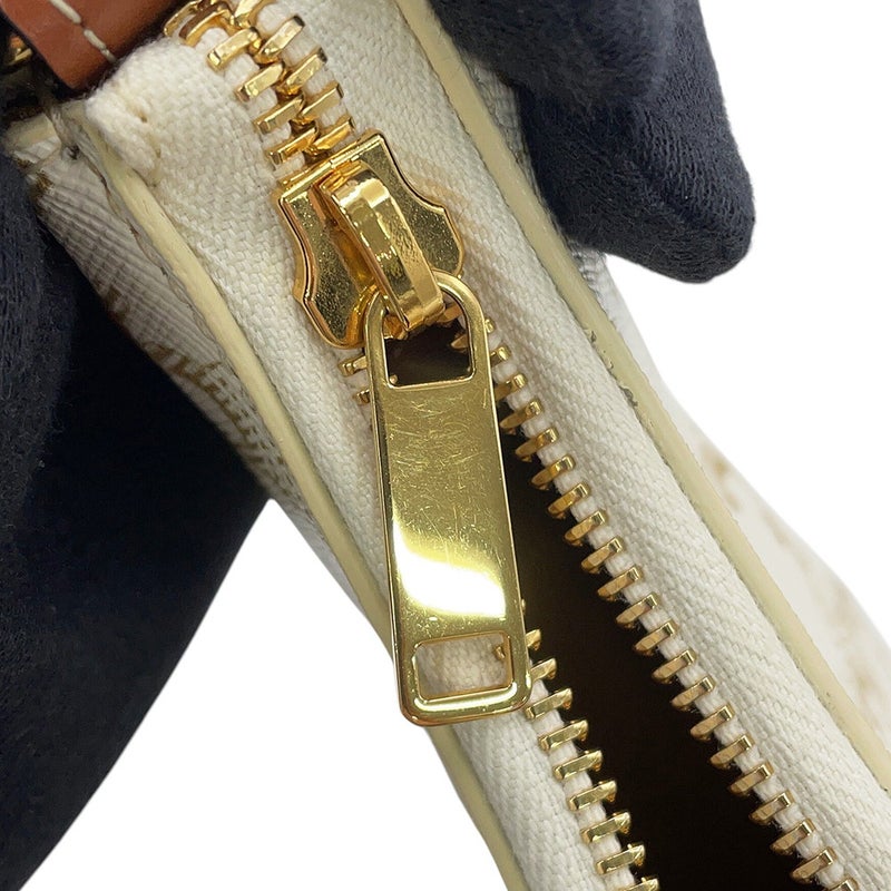 セリーヌ ショルダーバッグ トリオンフ アヴァ PVC レザー 193952 CELINE ワンショルダーバッグ 白