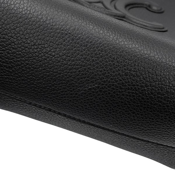 セリーヌ ハンドバッグ ミニ カバ アナイス キュイル トリオンフ 121743ENY CELINE 2wayショルダーバッグ 黒