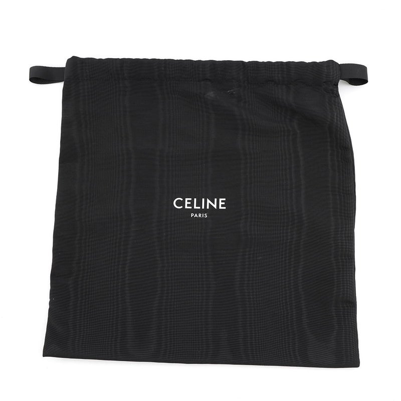 セリーヌ ハンドバッグ ミニ カバ アナイス キュイル トリオンフ 121743ENY CELINE 2wayショルダーバッグ 黒