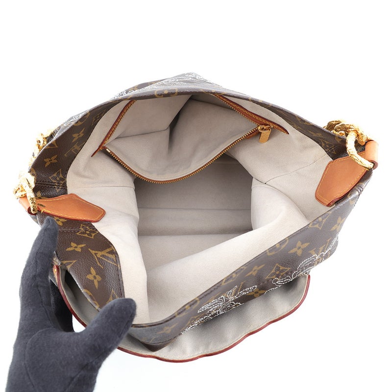 ルイヴィトン チェーンショルダーバッグ モノグラム・ダンテェル フェルセン M95406 LOUIS VUITTON ヴィトン バッグ 刺繍 花柄
