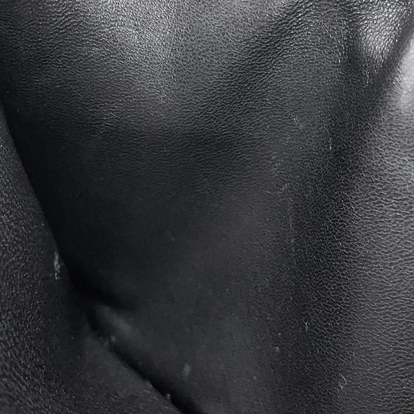 プラダ ショルダーバッグ 編み込み レザー 1BE049 PRADA 黒