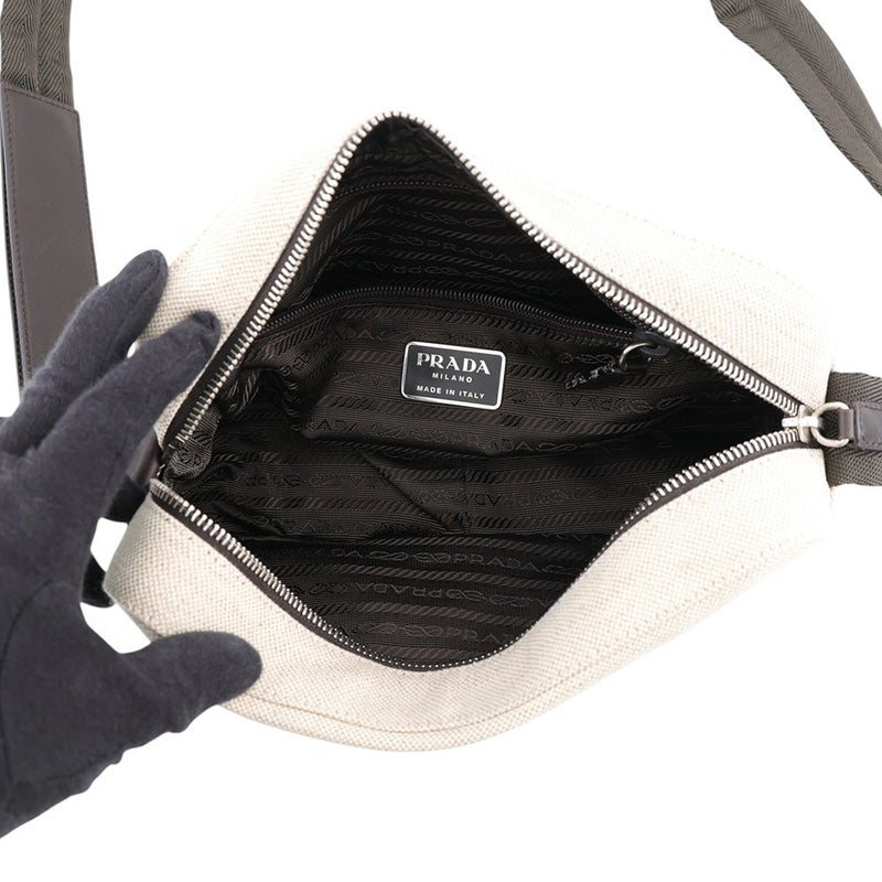 プラダ ショルダーバッグ キャンバス PRADA