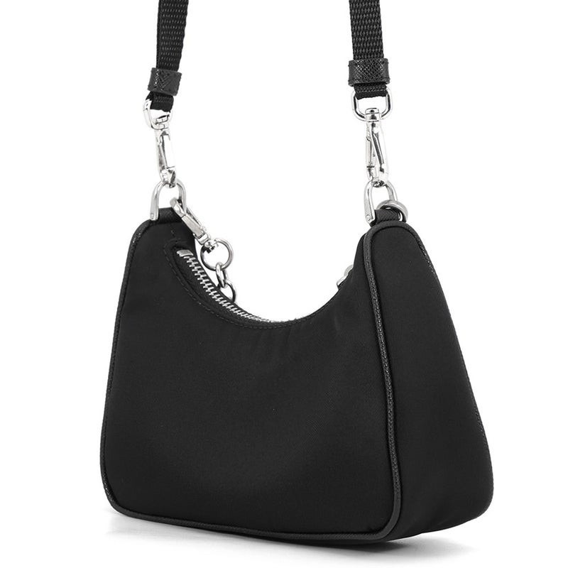プラダ ショルダーバッグ Re-Edition テスート マイクロバッグ ナイロン 1TT122 PRADA 2way 黒