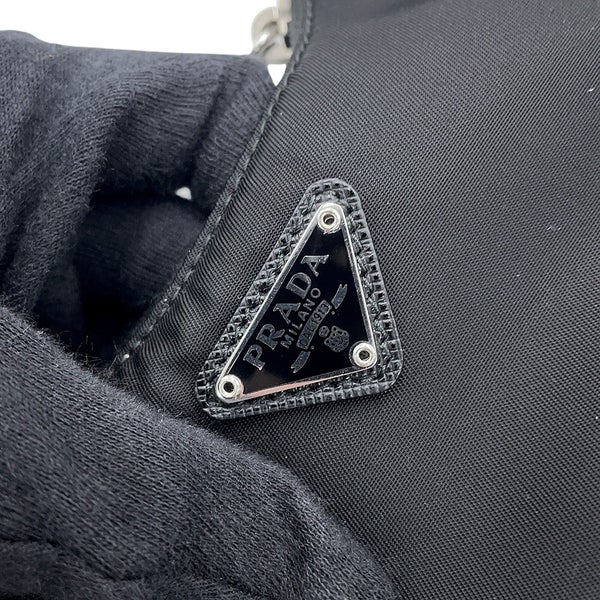 プラダ ショルダーバッグ Re-Edition テスート マイクロバッグ ナイロン 1TT122 PRADA 2way 黒