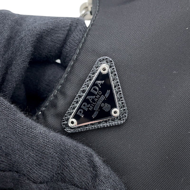 プラダ ショルダーバッグ Re-Edition テスート マイクロバッグ ナイロン 1TT122 PRADA 2way 黒