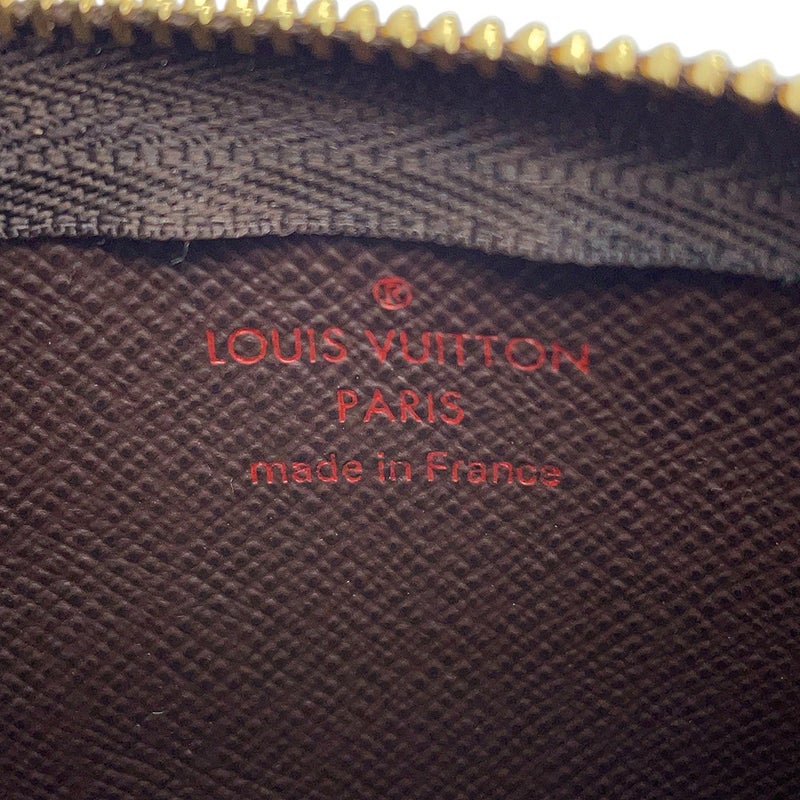 ルイヴィトン コインケース ダミエ・エベヌ ポシェット・クレ N62658 LOUIS VUITTON ヴィトン 小銭入れ