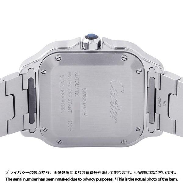 カルティエ サントス ドゥ カルティエ WSSA0061 Cartier 腕時計 グリーン文字盤