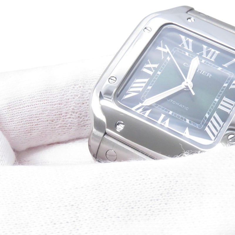 カルティエ サントス ドゥ カルティエ WSSA0061 Cartier 腕時計 グリーン文字盤