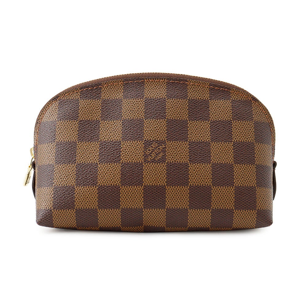LOUIS VUITTON ヴィトン　ダミエ　コスメポーチ ルイヴィトン ポーチ ダミエ・エべヌ ポシェット・コスメティック PM