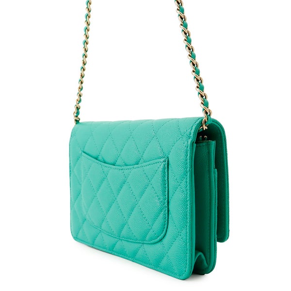 シャネル チェーンウォレット クラシック マトラッセ ココマーク キャビアスキン AP0250 CHANEL 財布