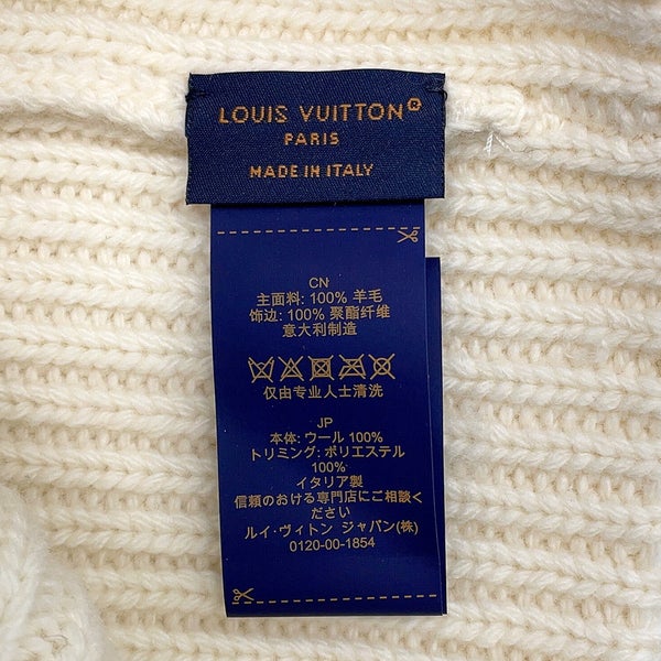 ルイヴィトン ニット帽 ビーニー・LV ヘッドライン ウール M77873 LOUIS VUITTON 帽子